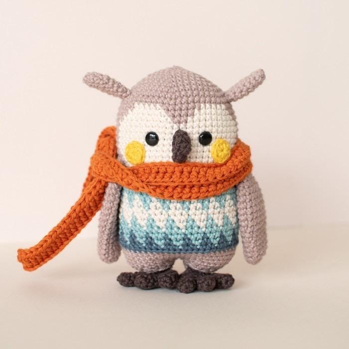 Free Crochet Owl Amigurumi Pattern PDF - Easy Step-by-Step Instructions & Detailed Guide for Fun Crafting Doll Making