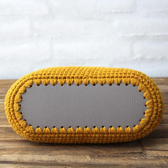 Free Crochet Stylish Shopper - Handmade Clutch Bag Pattern PDF | DIY Crochet Instructions & Tutorial