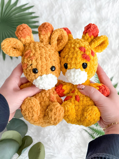 Crochet Squishy Giraffe Amigurumi Pattern PDF | Fun & Easy DIY Toy Pattern for Beginners  Kids Doll Making