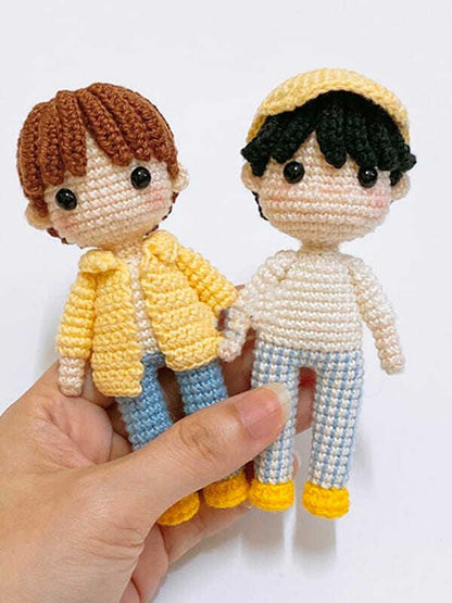 Free Crochet Amigurumi Pattern PDF for Boys | Easy Fun Toy Design, Step-by-Step Instructions, Perfect Gift Idea Doll Making