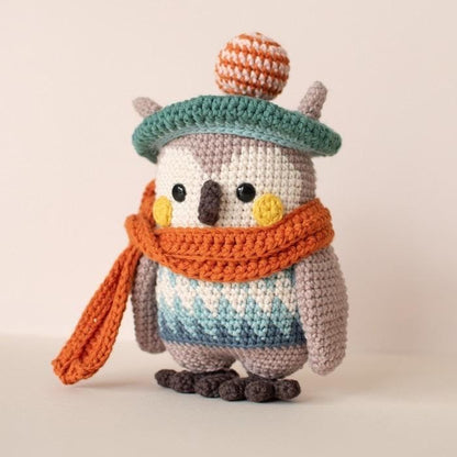 Free Crochet Owl Amigurumi Pattern PDF - Easy Step-by-Step Instructions & Detailed Guide for Fun Crafting Doll Making