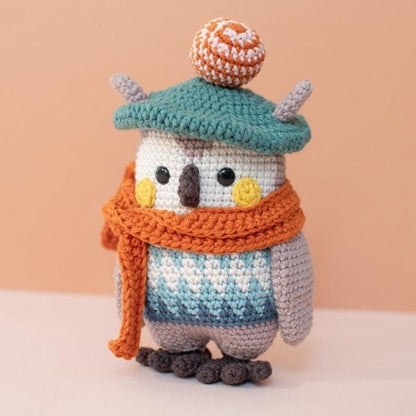 Free Crochet Owl Amigurumi Pattern PDF - Easy Step-by-Step Instructions & Detailed Guide for Fun Crafting Doll Making