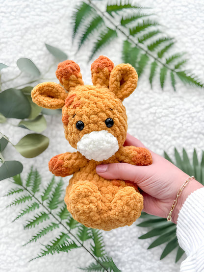 Crochet Squishy Giraffe Amigurumi Pattern PDF | Fun & Easy DIY Toy Pattern for Beginners  Kids Doll Making